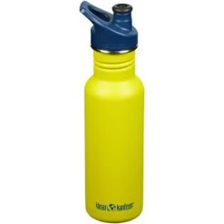 Klean Kanteen Classic Narrow 532ml Bottle Sport Cap Green Apple