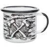 Helikon Axe Enamel Mug 350ml White -UK Camping Equipment Sales Shop Helikon Axe Enamel Mug 350ml White 1 1200