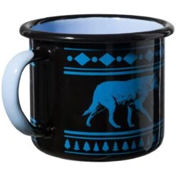 Helikon Wolf Enamel Mug 350ml Black -UK Camping Equipment Sales Shop Helikon Wolf Enamel Mug 350ml Black 3 1200