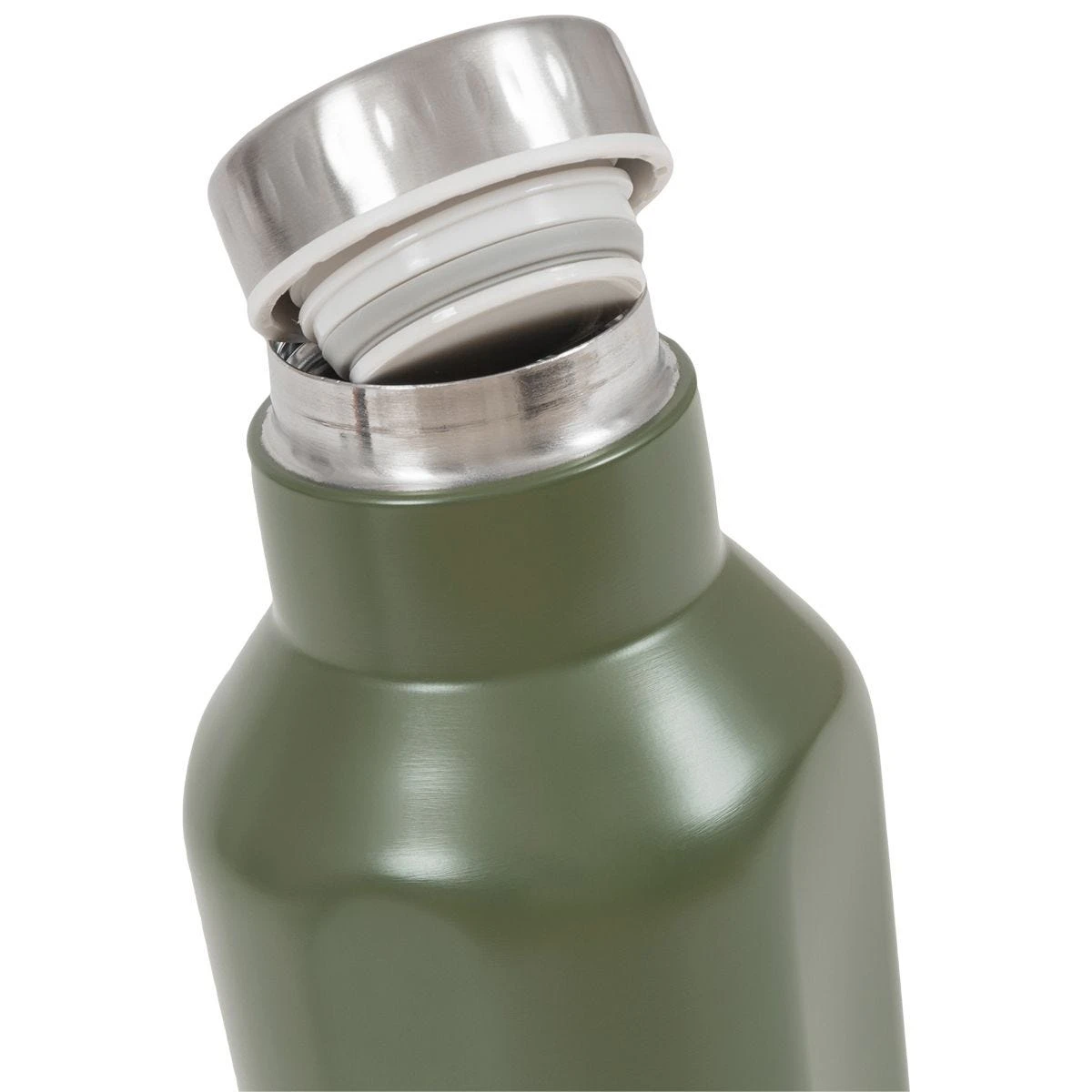 Highlander 500ml Ashta Stainless Steel Bottle Olive 5 Highlander 500ml Ashta Stainless Steel Bottle Olive - Image 3