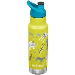 Klean Kanteen Kid Kanteen 355ml Classic Insulated Bottle Sport Cap Safari