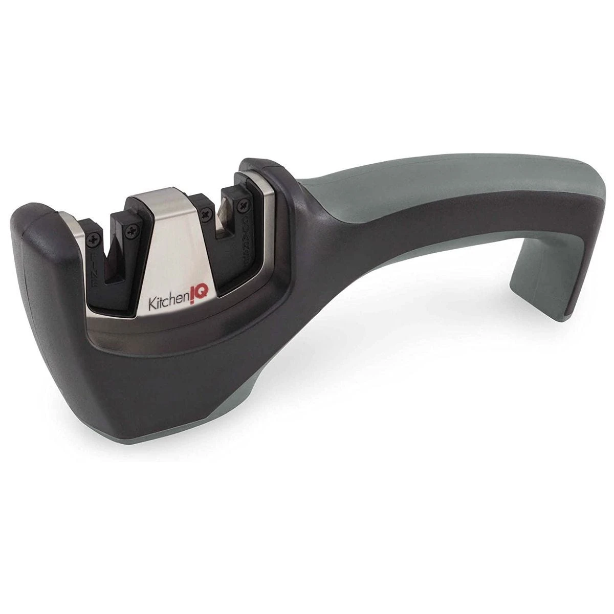 Other KitchenIQ Straight Edge Knife Sharpener Grey 3 Other KitchenIQ Straight Edge Knife Sharpener Grey