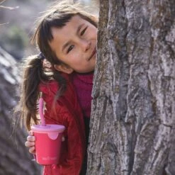 UK Camping Equipment Sales Shop -UK Camping Equipment Sales Shop Klean Kanteen Kid s Cup 295ml Straw Lid Rouge Red 2 1200x1200 1