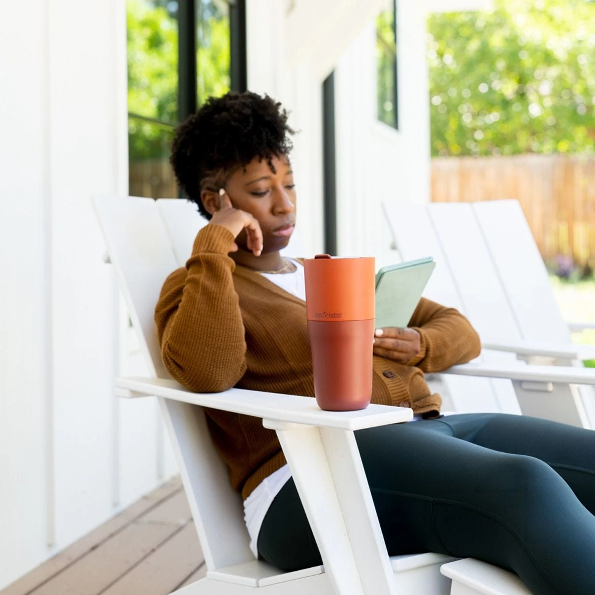 Klean Kanteen Rise 768ml Tumbler W/Flip Lid Autumn Glaze 4 Klean Kanteen Rise 768ml Tumbler W/Flip Lid Autumn Glaze - Image 2