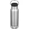 Klean Kanteen 355ml Classic Vacuum Insulated Bottle Loop Cap Brushed Stainless -UK Camping Equipment Sales Shop Klean Kanteen 355ml Classic Loop Cap 01 1