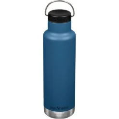 Klean Kanteen 592ml Classic Vacuum Insulated Bottle Loop Cap Real Teal