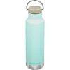 Klean Kanteen 592ml Classic Vacuum Insulated Bottle Loop Cap Blue Tint -UK Camping Equipment Sales Shop Klean Kanteen 592ml Classic Loop Cap Blue Tint 01