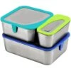 Klean Kanteen Food Box Complete Set Multi Colour -UK Camping Equipment Sales Shop Klean Kanteen Food Box 3PC Set 01