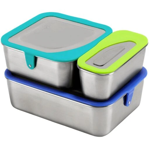 Klean Kanteen Food Box Complete Set Multi Colour -UK Camping Equipment Sales Shop Klean Kanteen Food Box 3PC Set 01