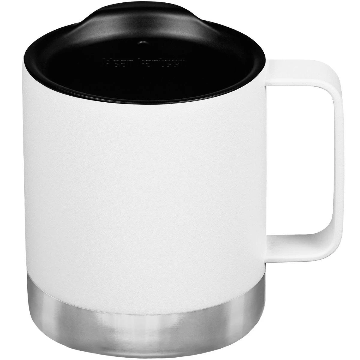 Klean Kanteen 355ml Insulated Camp Mug W/Tumbler Lid Matte White 4 Klean Kanteen 355ml Insulated Camp Mug W/Tumbler Lid Matte White - Image 3