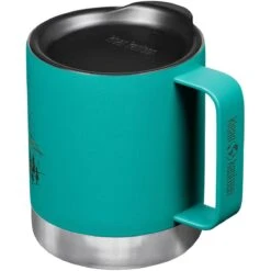 Klean Kanteen 355ml Insulated Camp Mug W/Tumbler Lid Mountain-Porcelain -UK Camping Equipment Sales Shop Klean Kanteen Inulated Mug Mountain Porcelain 04