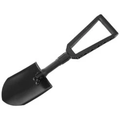 Mil-Tec US 2mm Trifold Shovel With Cover Gen II Black