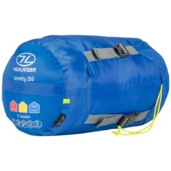 Highlander Serenity 250 Mummy Sleeping Bag Blue -UK Camping Equipment Sales Shop Serenity 250 Mummy Sleeping Bag Blue 5 1200x1200