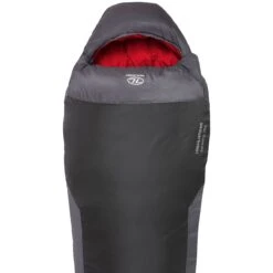 Highlander Serenity 350 Mummy Sleeping Bag Charcoal -UK Camping Equipment Sales Shop Serenity 350 Mummy Bag Charcoal 3 1200x1200