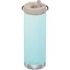 Klean Kanteen TKWide 592ml Insulated Bottle Twits Cap W/Straw Blue Tint -UK Camping Equipment Sales Shop TKWide Blue Tint TC 01 1