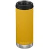 Klean Kanteen TKWide 473ml Insulated Bottle Cafe Cap Marigold 1 Klean Kanteen TKWide 473ml Insulated Bottle Cafe Cap Marigold -UK Camping Equipment Sales Shop TKWide Marigold CC 01 3