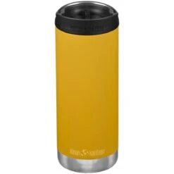 Klean Kanteen TKWide 473ml Insulated Bottle Cafe Cap Marigold