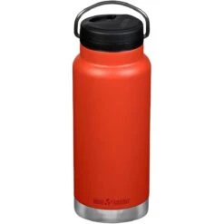 Klean Kanteen TKWide 946ml Insulated Bottle Twist Cap W/Straw Tiger Lilly -UK Camping Equipment Sales Shop TKWide Tiger Lilly TC 03