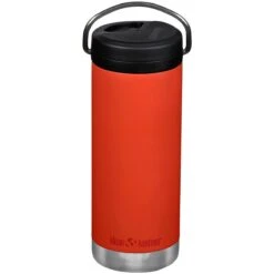 Klean Kanteen TKWide 473ml Insulated Bottle Twist Cap W/Straw Tiger Lilly -UK Camping Equipment Sales Shop TKWide Tiger Lilly TC 03 1