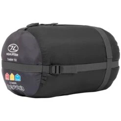 Highlander Trekker 150 Mummy Sleeping Bag Charcoal -UK Camping Equipment Sales Shop Trekker 150 Mummy Sleeping Bag Charcoal 5 1200x1200