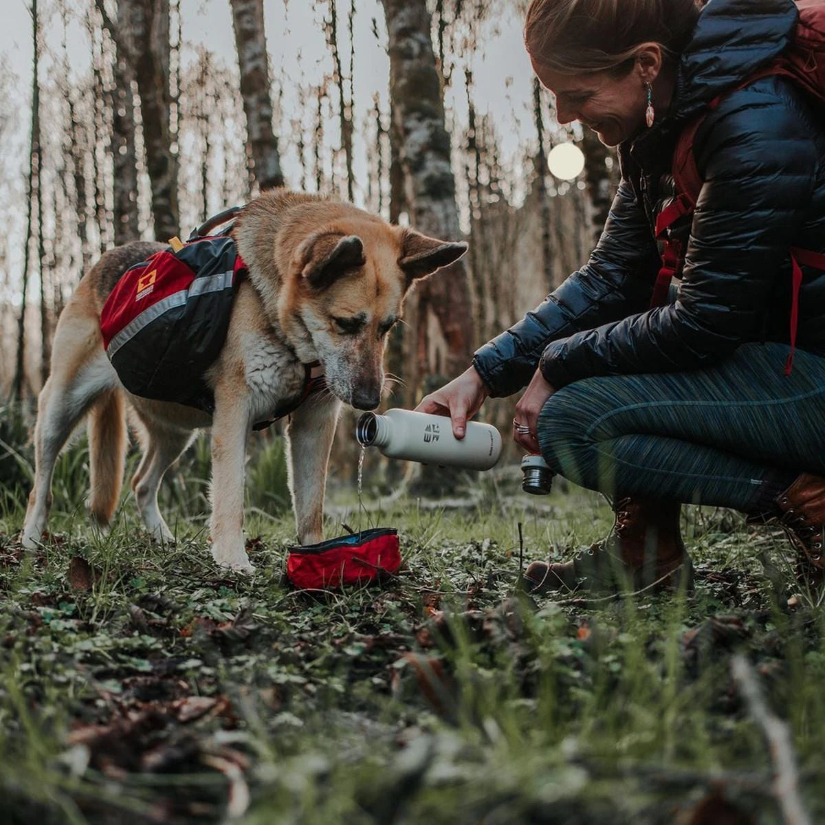 Earthwell Woodie Single Wall Bottle 800ml Maple / Aqua Blue 4 Earthwell Woodie Single Wall Bottle 800ml Maple / Aqua Blue - Image 2