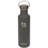 Earthwell Woodie Single Wall Bottle 800ml Walnut / Volcanic Black