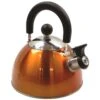 Highlander Deluxe Stainless Steel Whistling Kettle Orange