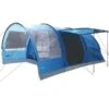 Highlander Oak 4 Tent Imperial Blue -UK Camping Equipment Sales Shop highlander oak 4 family tunnel tent IMPERIAL BLUE ALL 1