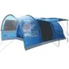 Highlander Oak 6 Tent Imperial Blue -UK Camping Equipment Sales Shop highlander oak 6 family tunnel tent IMPERIAL BLUE ALL 1