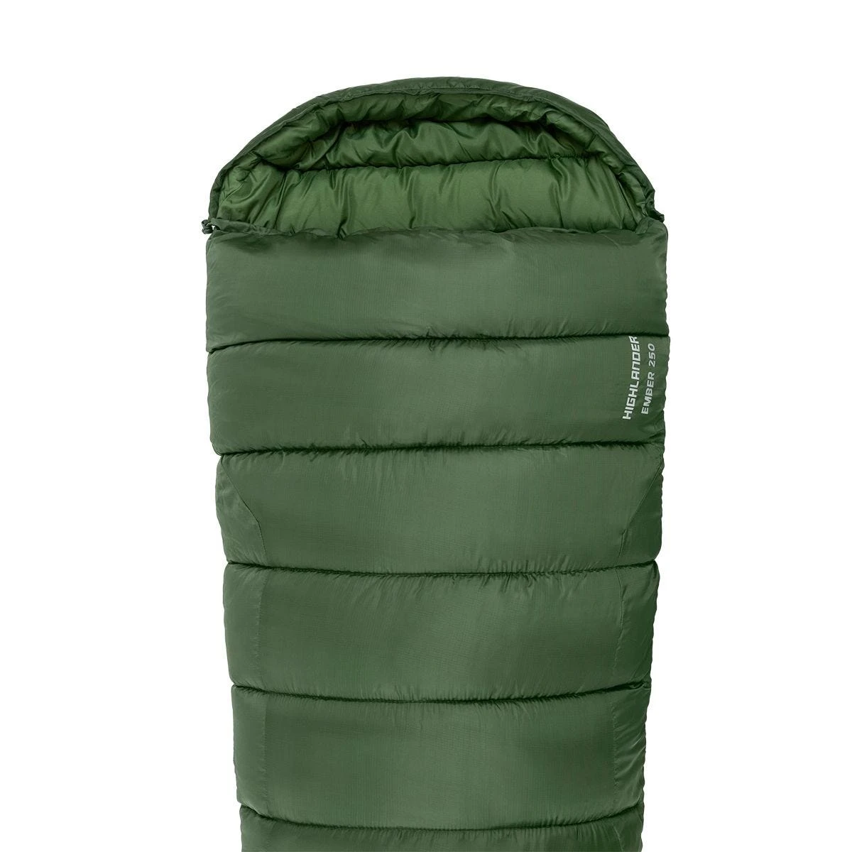 Highlander Forces Phoenix Ember 250 Mummy Sleeping Bag Olive Green 4 Highlander Forces Phoenix Ember 250 Mummy Sleeping Bag Olive Green - Image 2