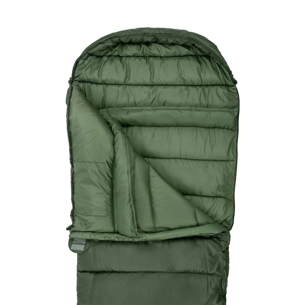 Highlander Forces Phoenix Ember 250 Mummy Sleeping Bag Olive Green 5 Highlander Forces Phoenix Ember 250 Mummy Sleeping Bag Olive Green - Image 3