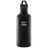 Klean Kanteen Classic 1182ml Bottle With Loop Cap Shale Black -UK Camping Equipment Sales Shop kk classic 1182 shale black 1