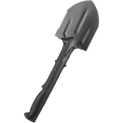 MFH Shovel With Cover Black
