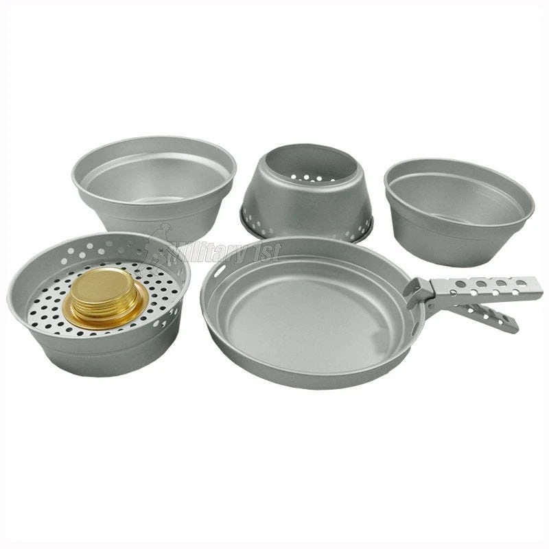Mil-Tec Aluminium Cook Set 4 Mil-Tec Aluminium Cook Set - Image 2
