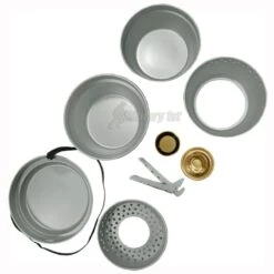 Mil-Tec Aluminium Cook Set 10 Mil-Tec Aluminium Cook Set -UK Camping Equipment Sales Shop mil tec alu cookset 3 1