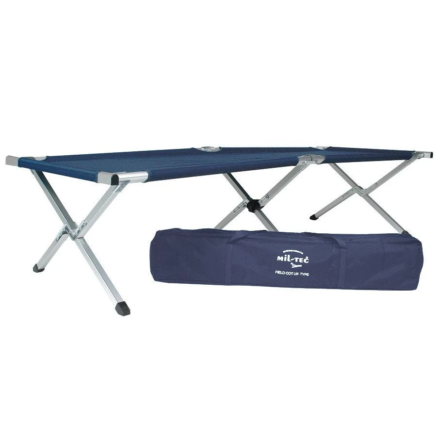 Mil-Tec US Type 190x65cm Field Cot Blue 3 Mil-Tec US Type 190x65cm Field Cot Blue
