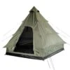 Mil-Tec Pyramid Tent ''Tipi'' Olive -UK Camping Equipment Sales Shop mil tec tipi tent olive amaz 1 1